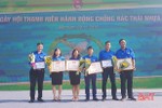Đoàn xã Hương Thọ giành giải ba cuộc thi “Hành trình thứ hai của lốp xe”