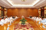 Tổng Bí thư, Chủ tịch nước Nguyễn Phú Trọng chủ trì họp phòng chống tham nhũng
