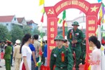 Nhiều thanh niên Hà Tĩnh viết đơn tình nguyện tham gia nghĩa vụ quân sự