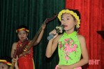 Học sinh Nghi Xuân hát dân ca tri ân thầy cô