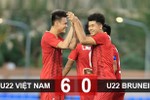Video: Xem lại màn đại thắng 6-0 của U22 Việt Nam trước Brunei