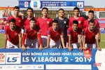 Hồng Lĩnh Hà Tĩnh tranh tài cùng 13 CLB tại V.League 2020 vào tháng 2 năm sau