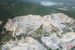 Núi Hồng nham nhở vì doanh nghiệp khai thác khoáng sản “quên” hoàn thổ