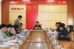 Thạch Hà thống nhất phương án thành lập Đảng bộ xã Nam Điền