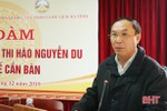 Lễ hội về Đại thi hào Nguyễn Du sẽ được Hà Tĩnh tổ chức hằng năm