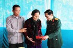 Bộ Quốc phòng trao tặng nhà tình nghĩa cho vợ liệt sỹ ở Nghi Xuân