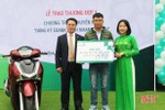 Thêm khách hàng Vietcombank Hà Tĩnh trúng thưởng xe máy SH