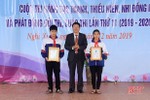 17 đề tài đạt giải hội thi sáng tạo kỹ thuật và cuộc thi sáng tạo thanh thiếu niên, nhi đồng huyện Nghi Xuân