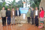 Khởi công xây dựng 20 nhà vượt lũ cho người nghèo Vũ Quang