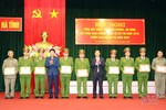 Tổ chức đợt cao điểm trấn áp tội phạm, đảm bảo bình yên trên đô thị trung tâm Hà Tĩnh