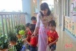 Cô giáo mầm non xã miền núi Vũ Quang yêu nghề, mến trẻ