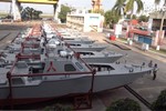 Việt Nam xuất khẩu xuồng tuần tra cao tốc sang châu Phi