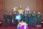 Bộ Tư lệnh Thủ đô Viêng Chăn và Bộ CHQS tỉnh Khăm Muộn chúc tết LLVT Hà Tĩnh