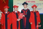 Sinh viên Trường Cao đẳng Việt Đức Hà Tĩnh tốt nghiệp chương trình đào tạo quốc tế