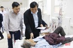 Lãnh đạo Trung ương và Hà Tĩnh trao hơn 700 suất quà tết cho các bệnh nhân tại BVĐK tỉnh