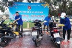 Rửa xe gây quỹ từ thiện ủng hộ người nghèo, học sinh khó khăn ở Thạch Hà