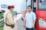 Cảnh sát giao thông Hà Tĩnh siết chặt hoạt động vận tải sau tết