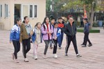 Học sinh Hà Tĩnh hào hứng khởi động ngày học đầu năm Canh Tý