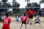 Thành phố Hà Tĩnh sôi nổi tổ chức thi đấu bóng chuyền mừng Đảng, mừng Xuân