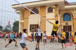 Thị trấn Vũ Quang vô địch giải bóng chuyền nam của huyện