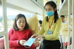 Giúp hành khách Hà Tĩnh an toàn trên mỗi chuyến đi trong “bão dịch” nCoV