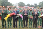 Chủ tịch UBND tỉnh tin tưởng tân binh Hà Tĩnh rèn luyện, phấn đấu, xứng đáng với truyền thống quê hương