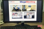 MobiFone cung cấp miễn phí giải pháp chương trình truyền hình trực tuyến (MegaMeeting) cho các trường học ở Hà Tĩnh
