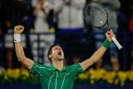 Djokovic lần thứ năm vô địch Dubai
