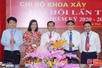 Chi bộ Khoa Xây dựng Đảng - Trường Chính trị Trần Phú trực tiếp bầu bí thư tại đại hội