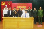Các cơ quan Khối Nội chính Hà Tĩnh ký kết thi đua năm 2020