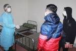 Khu cách ly huyện Nghi Xuân tiếp nhận 9 công dân từ nước ngoài về