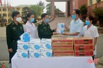 Báo Sài Gòn Giải Phóng tặng 2.500 khẩu trang cho Bộ đội biên phòng Hà Tĩnh