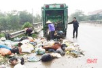 Tiếp thu phản ánh Báo Hà Tĩnh: Xã Tân Lâm Hương bắt quả tang 3 người đổ rác trên Tỉnh lộ 17