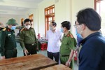 Giám đốc Công an Hà Tĩnh kiểm tra các khu cách ly phòng chống dịch Covid-19 ở Hương Khê
