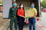 Vinasoy ủng hộ hơn 114.000 hộp sữa cho công tác phòng chống dịch ở Hà Tĩnh