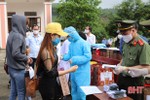 Vũ Quang, Lộc Hà hoàn thành bàn giao công dân cách ly về địa phương