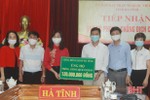 Cộng đồng OCOP Hà Tĩnh trao 120 triệu đồng hỗ trợ chống dịch