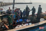 2 tàu giã cào bị bắt trên vùng biển Hà Tĩnh