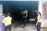 Nghi Xuân: Điều tra nguyên nhân xe máy bốc cháy lúc nửa đêm