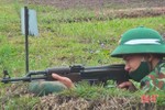 Xem chiến sỹ mới ở Hà Tĩnh kiểm tra bắn tổng hợp AK bài 1