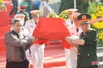 Hà Tĩnh tổ chức trọng thể lễ truy điệu, an táng hài cốt liệt sỹ Việt Nam hy sinh tại Lào