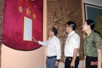 Trưởng ban Tuyên giáo Tỉnh ủy kiểm tra công tác chuẩn bị đại hội các huyện Thạch Hà, Can Lộc