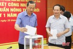 Hội đồng thẩm định tỉnh Hà Tĩnh công nhận xã Thạch Lạc đạt chuẩn nông thôn mới đợt 1 năm 2020