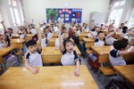 Hơn 91% trẻ mầm non, tiểu học Hà Nội được uống sữa học đường mỗi ngày