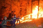 Hà Tĩnh huy động 500 cán bộ, chiến sỹ làm lực lượng nòng cốt ứng cứu rừng khi cháy lớn