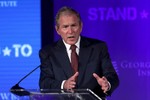 Cựu Tổng thống George W. Bush cho rằng người biểu tình nên được lắng nghe