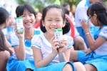 33.000 trẻ em tham gia chương trình sữa học đường Việt Nam