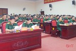 Đảng ủy Quân sự Hà Tĩnh thông báo kết quả Hội nghị Trung ương lần thứ 12