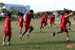 Trở về sau chiến thắng, Hồng Lĩnh Hà Tĩnh dồn sức luyện quân đón đương kim vô địch V.League