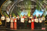 Báo Hà Tĩnh nhận giải C - Giải Báo chí quốc gia năm 2019